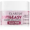 Claresa Soft&Easy Builder Gel base de vernis en gel ongles teinte Glam...