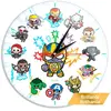 ERT GROUP Original et sous Licence Officielle Marvel, Horloge Murale silencieuse Brillante, Motif Avengers 006 Design Unique, Aiguilles en métal Peint, 30,5 cm (12")