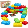 MARIOINEX 901304 LES BLOCS DE CONSTRUCTION BRIQUES, 33 PIÈCES, MULTICO