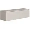 Selsey bemmi- meuble tv 2 portes - suspendu - 100 cm - greige Bemmi