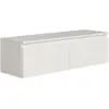 Selsey bemmi- meuble tv 2 portes - suspendu - 100 cm - blanc Bemmi