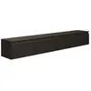 Selsey bemmi- meuble tv 4 portes - suspendu - 200 cm - noir Bemmi