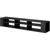 Selsey Meuble TV - WERI - 175 cm - noir - style moderne