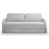 Selsey Canapé convertible 3 places en gris clair