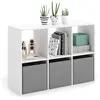 Kobi Etagère de sol ouverte Loni 2x3 blanc