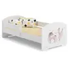 KOBI Lit enfant + matelas + barriere de securite 140x70 LUK BAR 140x70...