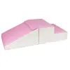 Set de 2 grands blocs en mousse blanc rose pastel 242281.20k