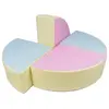 Set de 4 blocs en mousse rose bleu jaune pastel 2427020k.21k.22k