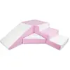 Velinda Set de 4 blocs en mousse pour le jeu blanc, rose (pastel)