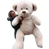Velinda Nounours en peluche énorme Teddy Bear 75+85 crème-marron