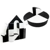 Set de 15 blocs en mousse le jeu noir - blanc 242720.1