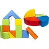 Set de 15 blocs en mousse le jeu blanc bleu gris 242721.4c.9