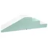 Lot de 2 grands blocs en mousse blanc menthe 242331.19