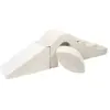 Set de blocs en mousse 4 éléments crème velours côtelé