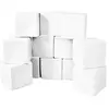 Lot cubes XXL mousse 12 pcs blanc