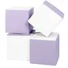 Lot cubes XXL mousse 4 pcs blanc, lilas