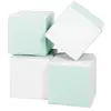 Lot cubes XXL mousse 4 pcs blanc, Menthe