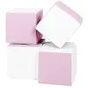 Lot cubes XXL mousse 4 pcs blanc, rose