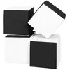 Lot cubes XXL mousse 4 pcs noir - blanc
