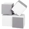 Lot cubes XXL mousse 4 pcs blanc,gris