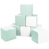 Lot cubes XXL mousse 8 pcs blanc, Menthe