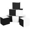 Lot cubes XXL mousse 8 pcs noir - blanc