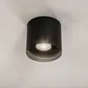 Euluna Spot pour plafond Bit S en forme de cylindre, graphite