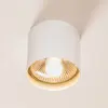 Euluna Spot pour plafond Bit S de forme cylindrique, blanc