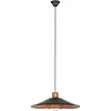 Euluna Suspension Garret I en brun foncé/cuivré Ø 50 cm