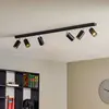 Euluna Spot pour plafond Eye Spot à 6 lampes, noir