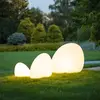 Euluna Luminaire d'extérieur Stone M, 50 x 50 cm, blanc, plastique, IP...