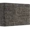 Euluna Applique murale Amarela B, noir mélangé, textile, G9