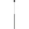 Euluna Suspension Laser, à 1 lampe, noir, abat-jour 75cm