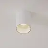 Euluna Plafonnier Eye Tone, blanc/argenté
