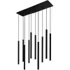 Euluna Suspension Laser à 10 lampes, noir