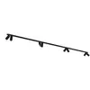 Euluna Spot plafond Mono VIII noir 8 lampes, 2x200 cm