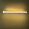 Euluna Applique murale Soft, largeur 90 cm, blanc, aluminium, G13