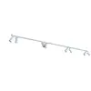 Euluna Spot plafond Mono VIII blanc/doré 8 lampes 2x150cm