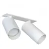 Euluna Spot encastré Mono Surface II, à 2 lampes, blanc, GU10