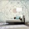 Walliex Papier peint XXL Winter Mandala-Taille L 500 x H 280 cm