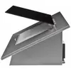 Hotte Cheminée Akpo WK-4 Nero Eco 60   Grise avec Verre Noir