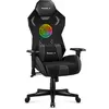 Chaise gaming HUZARO Combat 7.6 RGB LED - Éclairage personnalisable, ...