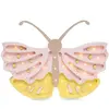 LITTLE LIGHTS Lampe Veilleuse Papillon Miel Rose