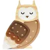LITTLE LIGHTS Lampe Veilleuse Chouette Marron