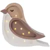 LITTLE LIGHTS Lampe Veilleuse Oiseau Café Beige