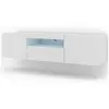 Meuble TV bas universel Aura 150 cm Buffet HI-FI à suspendre ou à pose...