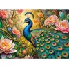 CherryPazzi Puzzle 1000 pièces : Le paradis du paon