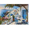 CherryPazzi Puzzle 1000 pièces : Santorin Blues