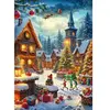 Puzzle 1000 pièces : Les assistants du Père Noël