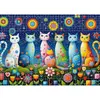 Puzzle 1000 pièces : Moustaches mignonnes